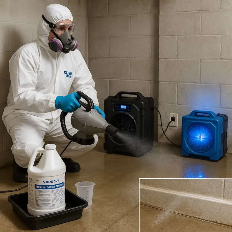 Sanitization and Odor Removal process in Lexington, MA