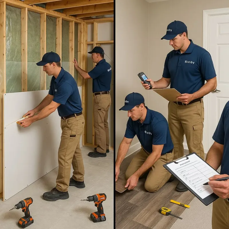 Repairs and Reconstruction process in Lexington, MA