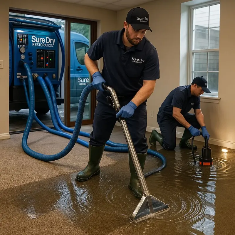 Water Extraction and Removal process in Lexington, MA
